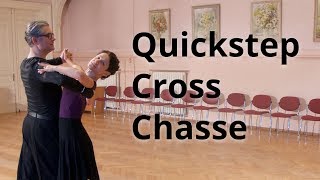 How to Dance Quickstep Cross Chasse  Routine and Figures [upl. by Shaine441]