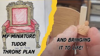 Designing a Miniature Throne fit for a King [upl. by Tahmosh641]