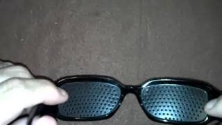 Pinhole glassesstenopeic glasses [upl. by Sihonn]