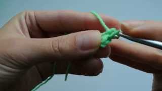 How to crochet a magic circle ring and single crochet stitch [upl. by Oahc]