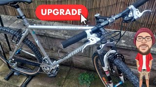 Specialised Rockhopper Comp FS  Time for some cheeky upgrades  90s Retro [upl. by Hael]