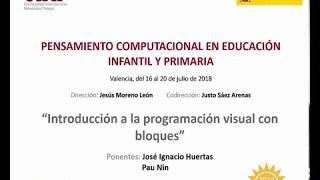 Vídeo 11 Introducción a la programación visual con bloques 1ª parte [upl. by Grimonia]