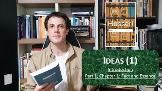 Edmund Husserl  Ideas 1 [upl. by Stoneham384]