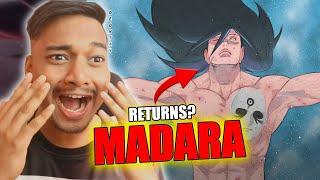 MADARA RETURNS IN BORUTO🔥 NarutoBoruto Theory Hindi  BBF LIVE [upl. by Klimesh]