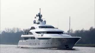 Inside GRACEFUL Yacht • Blohm Voss • 2014 • Owner Vladimir Putin [upl. by Bran862]