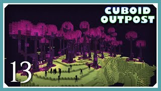 Cuboid Outpost Modpack  The End The Dragon amp The Nether Key  E13  1165 Quest Modpack [upl. by Rammus]