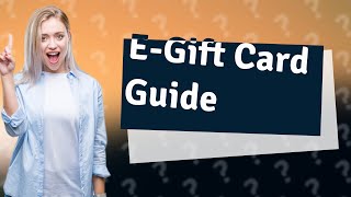 Can you get a gift card through email [upl. by Ainollopa995]