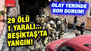 Beşiktaşta gece kulübünde yangın 29 ölü 1 yaralı  Ulusal Haber [upl. by Reynold892]