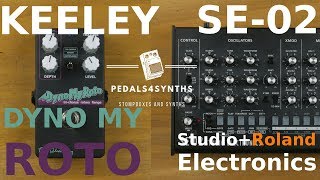 Pedals4Synths Keeley Dyno My Roto [upl. by Edwine365]