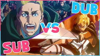 Erwin Smith  NORMIES DECIDE Sub vs Dub [upl. by Melone332]