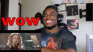 IM BLOWN AWAY Adele  Set Fire To The Rain LIVE REACTION [upl. by Nyluqcaj973]