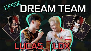 CFS Player’s Dream Team  RANKING ESPORTS LDX amp WOLF EMPIRE’s LUCAS [upl. by Enelahs735]