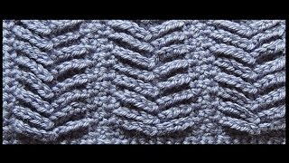 Tutorial Punto Espiga de Trigo Crochet o Ganchillo [upl. by Danika]