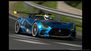 Gran Turismo 7 Suzuki VGT gr3 time attack ALSACE 155quot884 [upl. by Alitta]