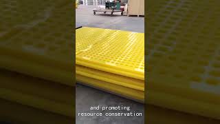 Polyurethane Screen Sieve Panels Platepolyurethane Mining Vibrating Screen Mesh [upl. by Notgnillew104]