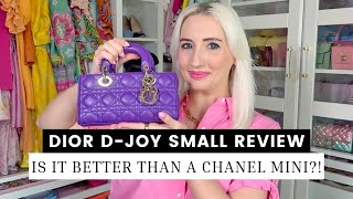 DIOR DJOY SMALL REVIEW  The Most Versatile Dior Bag Available But Is It Better Than CHANEL Mini [upl. by Tellford25]