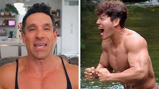 حرب بين كيم جونغ كوك ولاعب كمال الاجسام😱bodybuilder vs Kim Jong Kook shorts [upl. by Ravel]