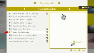 Ruined Kingdom 100 Moon Locations Map Super Mario Odyssey [upl. by Silber]