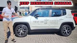 JEEP RENEGADE SAHARA chega como versão mais destacada da linha 2025Com excelente motor e acabamento [upl. by Notsnorb]