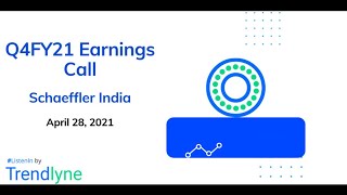 Schaeffler India Earnings Call for Q4FY21 [upl. by Nnyledam]