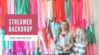 DIY Streamer Backdrop Tutorial [upl. by Dart]