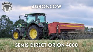 NOUVEAU SEMOIR SEMIS DIRECT  AGRAM Orion 4000 [upl. by Enytsirk553]