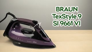 Розпаковка BRAUN TexStyle 9 SI 9661 VI [upl. by Elleval994]