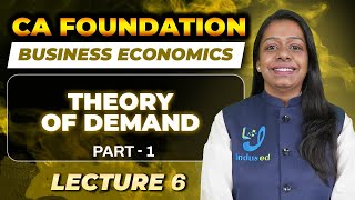 CA Foundation  Paper4  Lecture 6 Business Economics  Surbhi Maam  Sure Success 10 [upl. by Aztilay283]