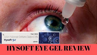 Hysoft Eye gel full review Review Say Goodbye to Dry Eyes 💧 👁️👁️👁️ [upl. by Garson]