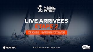 🔴 Arrivées de la 2e étape de La Solitaire du Figaro Paprec 2023 en LIVE [upl. by Elisee959]