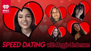 Maggie Lindemann Speed Dates With 4 Lucky Fans  Speed Dating [upl. by Elvia]