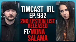 Timcast IRL  SECOND EPSTEIN Drop Implicates Bill Clinton In COVER UP of Epstein wMona Salama [upl. by Aneek942]