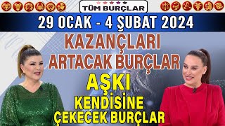 29 Ocak 4 Şubat Nuray Sayarı burç yorumu Kazancını artıracak burçlar Aşkı kendisine çekecek burçlar [upl. by Enilekcaj]