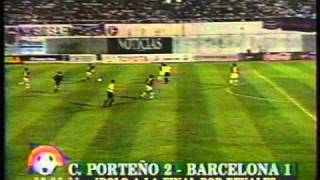 Resumen Cerro Porteño  Barcelona 1998 [upl. by Bove]