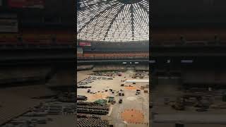 Exploring The Abandoned Astrodome Stadium [upl. by Lexy]