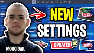 Mongraal Is BACK with NEW Settings Fortnite OG Settings [upl. by Aisiat64]