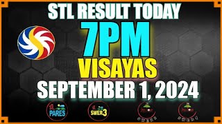 Stl Results Today 7pm VISAYAS September 2 2024 [upl. by Delaine]