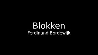 Ferdinand Bordewijk Blokken [upl. by Olracnaig470]