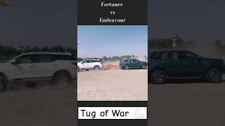 fortuner vs endeavour tagofwar tagofwar endeavour fortuner funny offroading scorpion car [upl. by Sella]