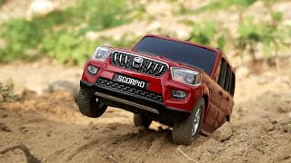 Offroading By Diecast Model Of Mahindra Scorpio  Diecast Cars India  Model Cars  Auto Legends [upl. by Tesler]