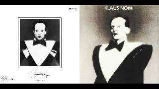 Klaus Nomi  Wasting My Time [upl. by Pelag]