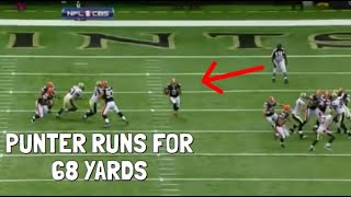 NFL Punters Running Highlights [upl. by Saimon]