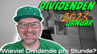 Dividenden amp Performance Januar 2023  PatricksFinanzen  Video 406 [upl. by Lorolla511]