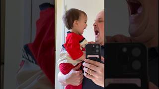 Father and 1yrold Son singing ‘Big Enough’ viral screaming cowboy screamingcowboy [upl. by Fredel]