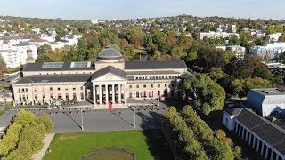 Wiesbaden von oben Teil I in 4K [upl. by Arathorn]