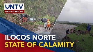 Ilocos Norte under state of calamity following onslaught of typhoon EgayPH [upl. by Nwad798]