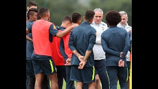 Seleção intensifica treinamentos em Londres e Tite começa a definir time [upl. by Thompson930]