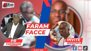 🔴TFM LIVE  FARAM FACCÉ AVEC PAPE NGAGNE NDIAYE  INVITÉ  OUSSEYNOU LY MINISTRE PORTEPAROLE [upl. by Yecam]