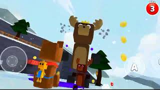 SUPER BEAR ADVENTURE NEW GAMEPLAY SNOW VALLEY  PUZZLE SOLVE  superbearadventure [upl. by Snah]