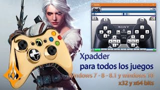 Xpadder 2019 Para windows 10 configuración [upl. by Tavi]